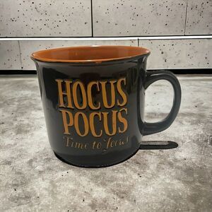 Halloween Hocus Pocus Mug Ceramic Coffee Cup 14 Fl Oz Burton+Burton Black Orange